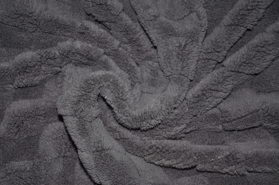 Zachte en Gevoelige Warme en het Voeden Shu Fleece Comfortable Cotton Wool Stof