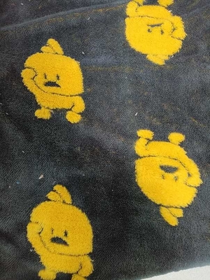 Tweezijdig comfortabel katoenen fluweel is zacht en comfortabel