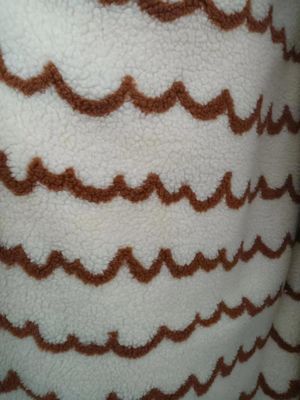 Jacquard 100% Polyester Sherpa Stof 150cm Verstelbaar 340GSM