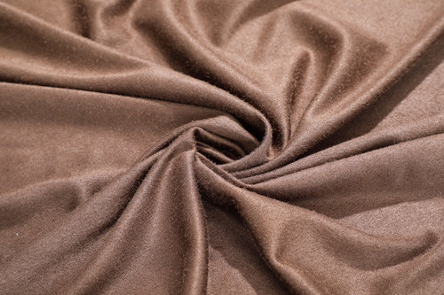 De bruine 150cm Faux Stof van Leernubuck, het Stevige Suède van Microfiber Faux