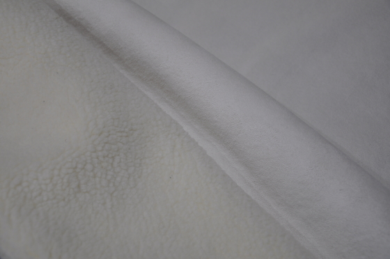 Stevige Kleur Wit Zwart Rood Geel Bestand Gray Thermoplastic Fleece Fabric Wrinkle