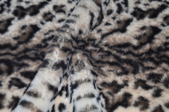 Breedte 150CM 100%-de Drukstof In te ademen 440gsm van de Polyesterluipaard