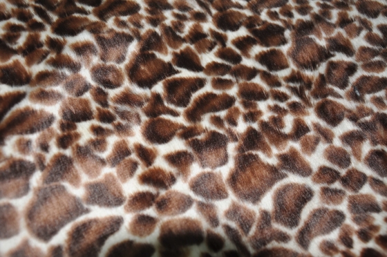 530gsm de Polyesterstof van de luipaarddruk voor de Unieke Stof van de Manier100% Polyester