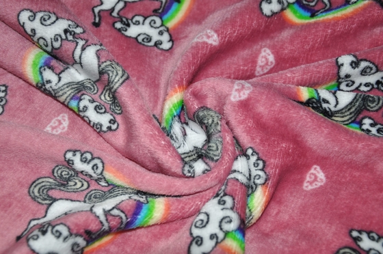 150cm 100% de Vachtstof 210gsm van het Polyesterflanel