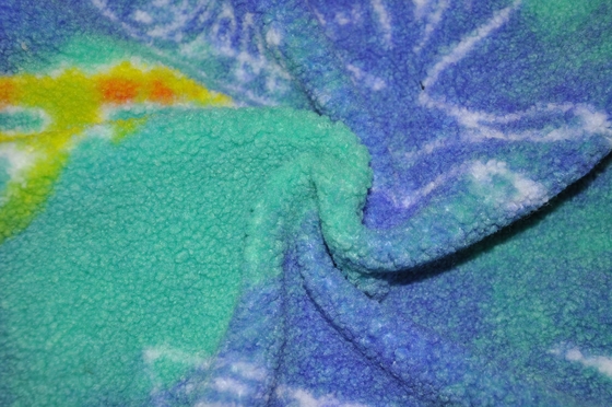 100% polyester 150cm CW of de Regelbare Stof van 400gsm Faux Sherpa