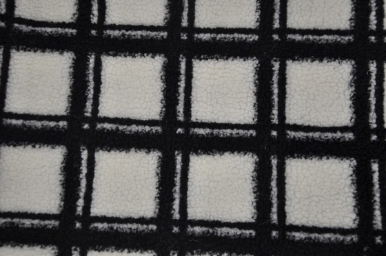 100% polyester 150cm CW of de Regelbare Stof van 400gsm Faux Sherpa