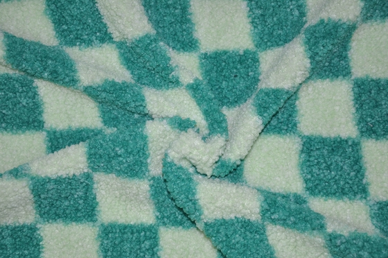 100% polyester 150cm CW of de Regelbare Stof van 345gsm Faux Sherpa
