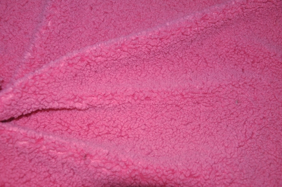 150cm Faux Sherpa Stof Gerecycleerd de Jacquardpatroon 500gsm van het Polyesterbont