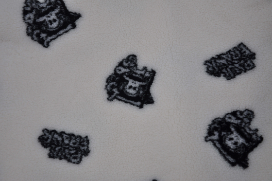 100% polyester 150cm CW of de Regelbare Stof van 535gsm Faux Sherpa