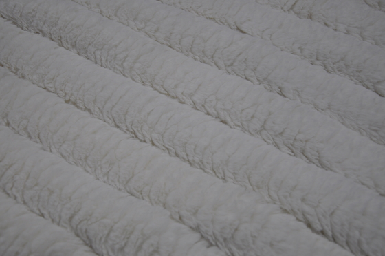 De Stoffen100% Polyester 150cm CW van het Fauxkonijn of Regelbaar