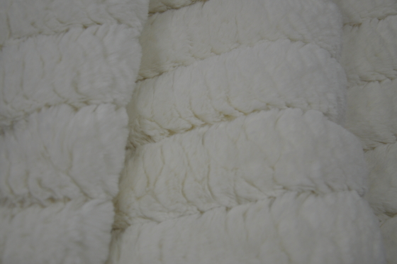 De Stoffen100% Polyester 150cm CW van het Fauxkonijn of Regelbaar