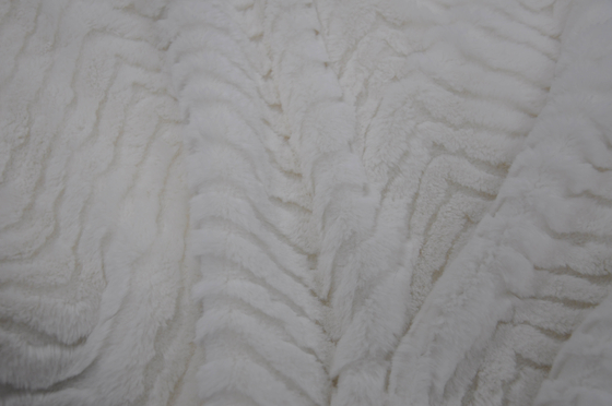 De Stoffen100% Polyester 150cm CW van het Fauxkonijn of Regelbaar