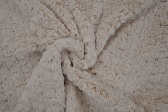 De Stoffen100% Polyester 150cm CW van het Fauxkonijn of Regelbaar
