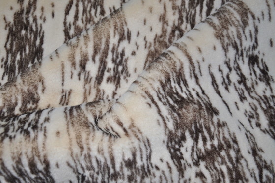 De Stoffen100% Polyester 150cm CW van het Fauxkonijn of Regelbaar