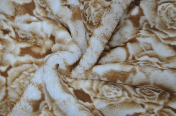 De Stoffen100% Polyester 150cm CW van het Fauxkonijn of Regelbaar
