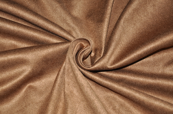 Kameel 155cm Faux-Suèdestof, Suède van Polyester het Schuim Gesteunde Faux