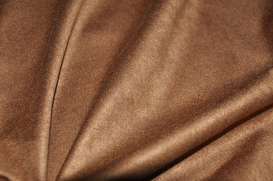 Kameel 155cm Faux-Suèdestof, Suède van Polyester het Schuim Gesteunde Faux