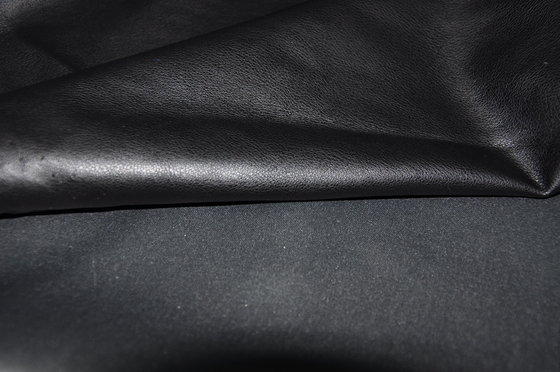 100% met een laag bedekte Faux Pu 137cm Dik Pu-Leer Shell Fabric