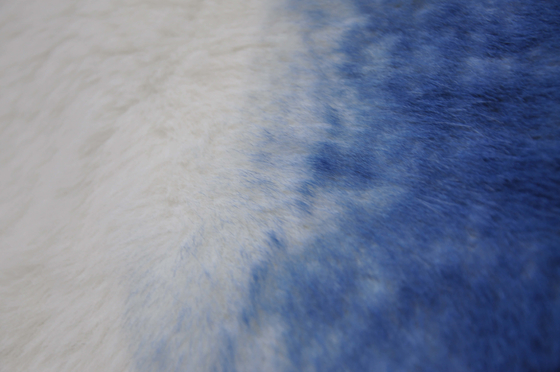 150cm verrijkt de Jacquard blauw-witte gradiënt uw decoratie en huisstijl