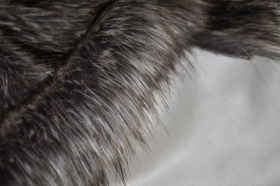 150 tot 180cm de Lange van de de Stoffenjacquard van het Haarbont Mink van Faux