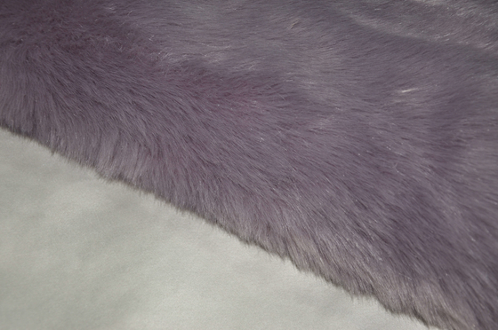 Jacquard 150cm Lang Haar Vals Bont Stof Gevormde 100%AC