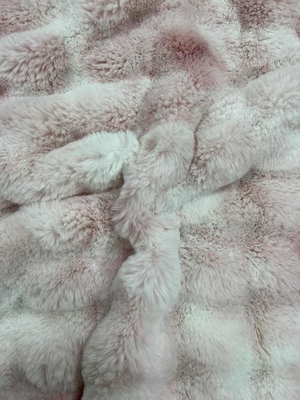 Roze witte imitatie konijnenhaar meubelversiering beschikbaar