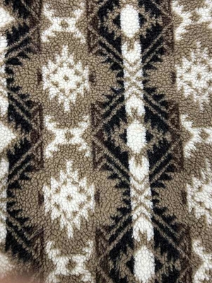 100% polyester jacquard valse lamswol 380gm effectieve deur breedte 150cm
