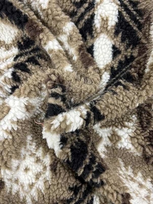 100% polyester jacquard valse lamswol 380gm effectieve deur breedte 150cm