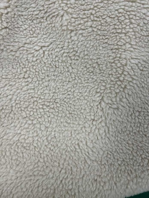 100% polyester nep sherpa stof 150cm CW of verstelbaar 500gm