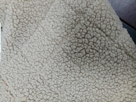 Jacquard Patroon 100% Polyester Faux Sherpa Stof 150cm CW of verstelbare breedte