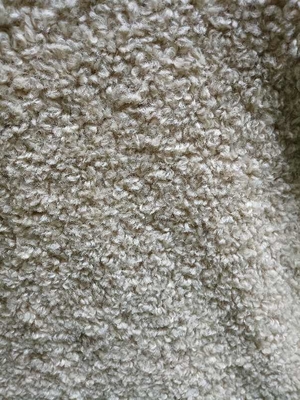 Faux Sherpa gerecycled 150cm warp gebreide stof voor kleding en speelgoed